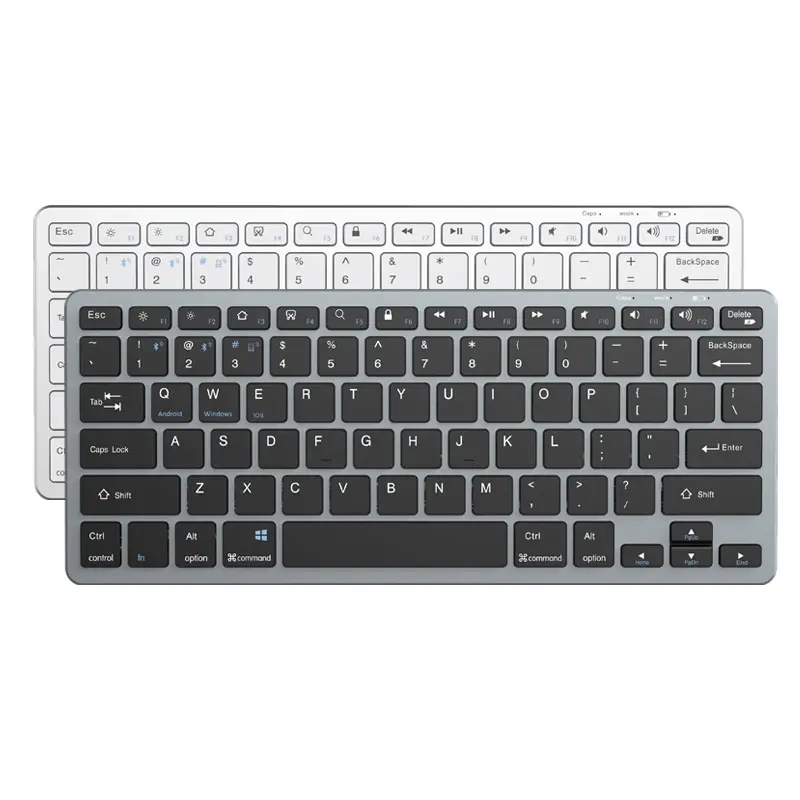 2.4G Multi-System Wireless Bluetooth Mini Office Laptop Keyboard