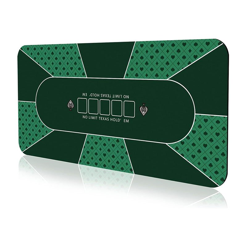 Rubber Material Portable Poker Mat