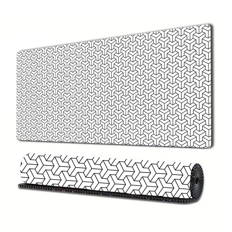 Custom Geometric Mouse Pad Xxl Computer Desk Mat