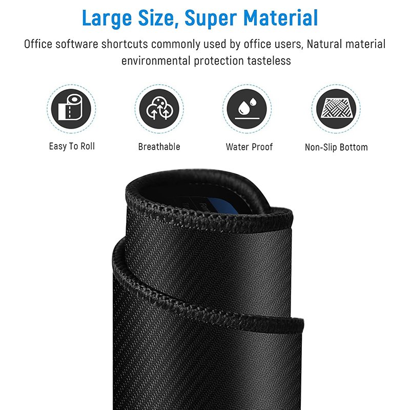 excel mouse pad stitched edges mouse pad